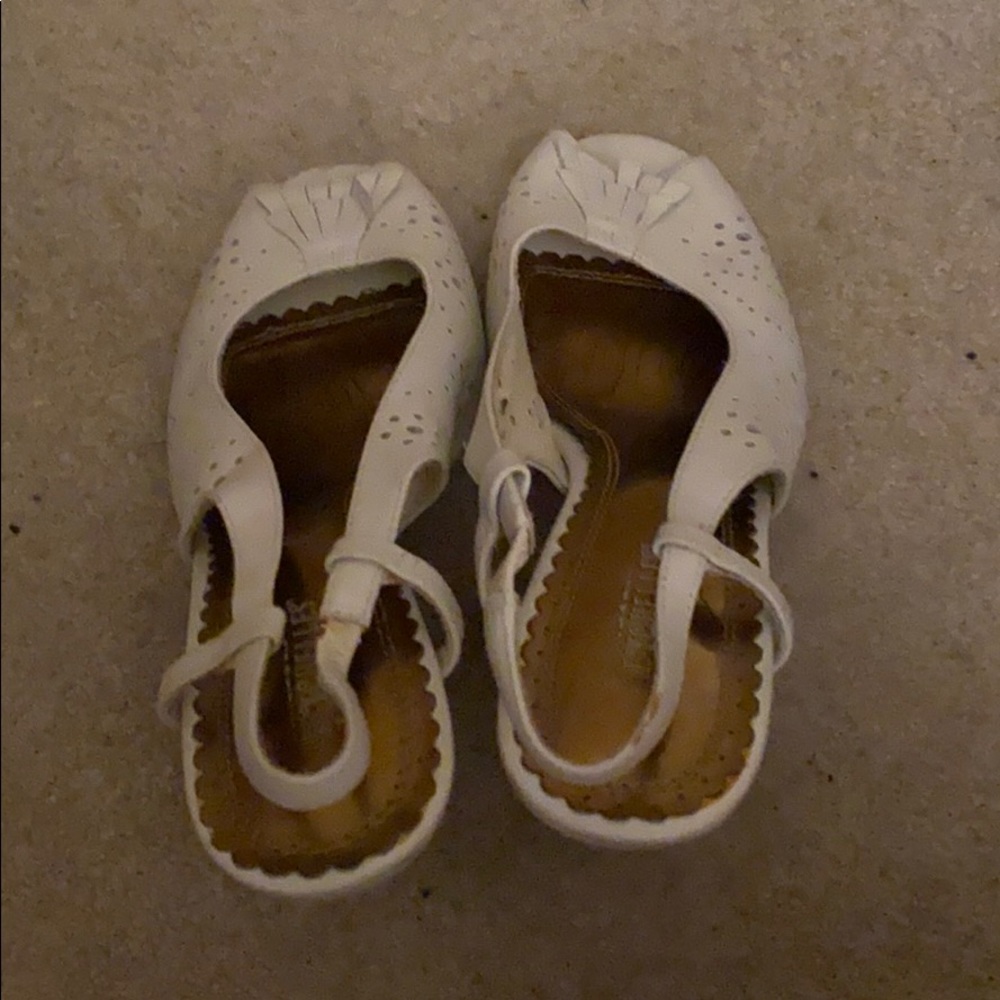 white shoes